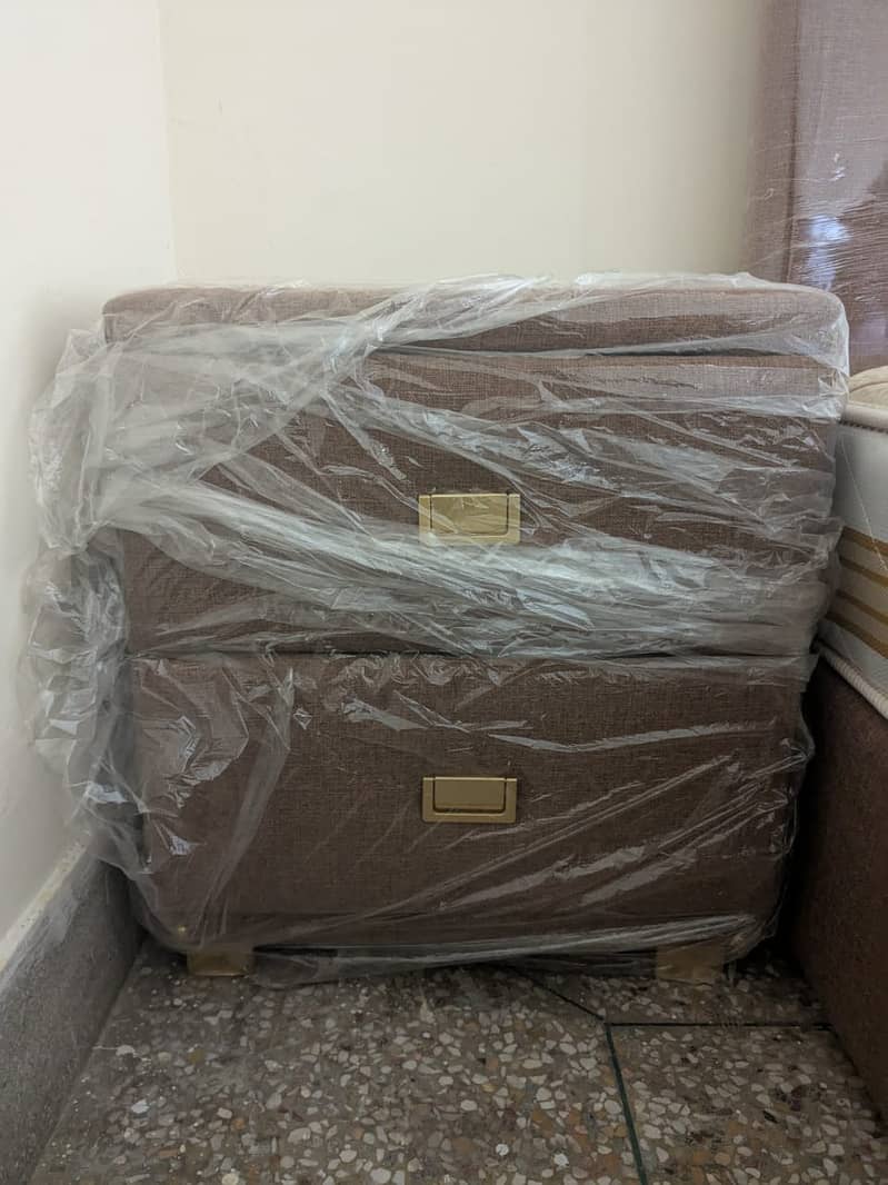 Brand New King Size Bed with Side Tables - Urgent Sale 4