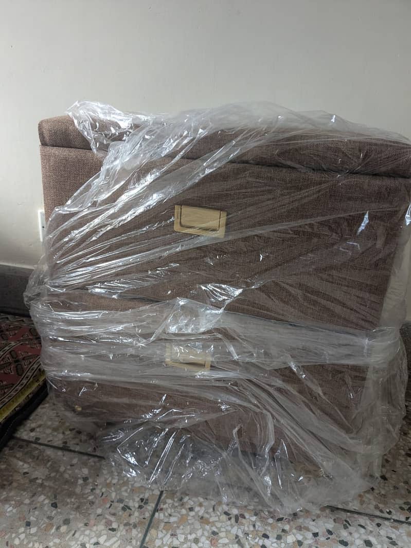 Brand New King Size Bed with Side Tables - Urgent Sale 5