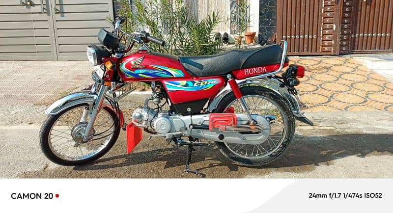 HONDA CD 70 2024 MODEL 0