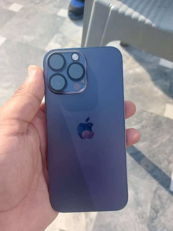 iPhone 14 Pro Max in 10/10 titanium blue (PTA Approved) 0