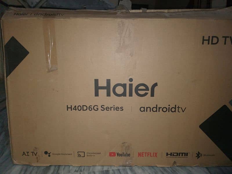 Haier android led 40inches 3