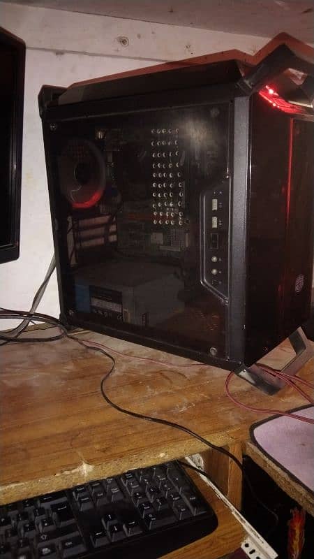 gaming pc corei7 3rd gen,argb coolermaster gaming casing 6