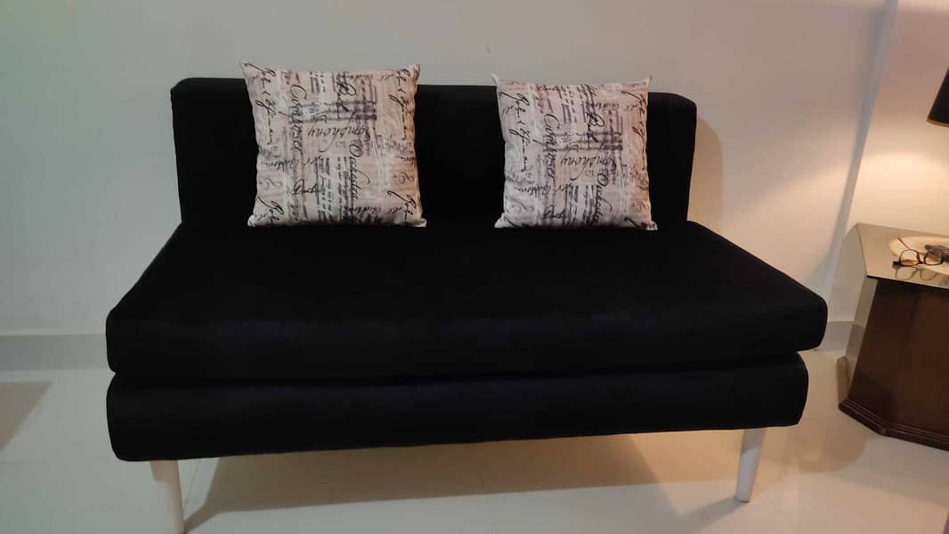 2 seater velvet sofa 0