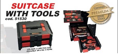 SUITCASE WITH TOOLS (23 pcs) New 1