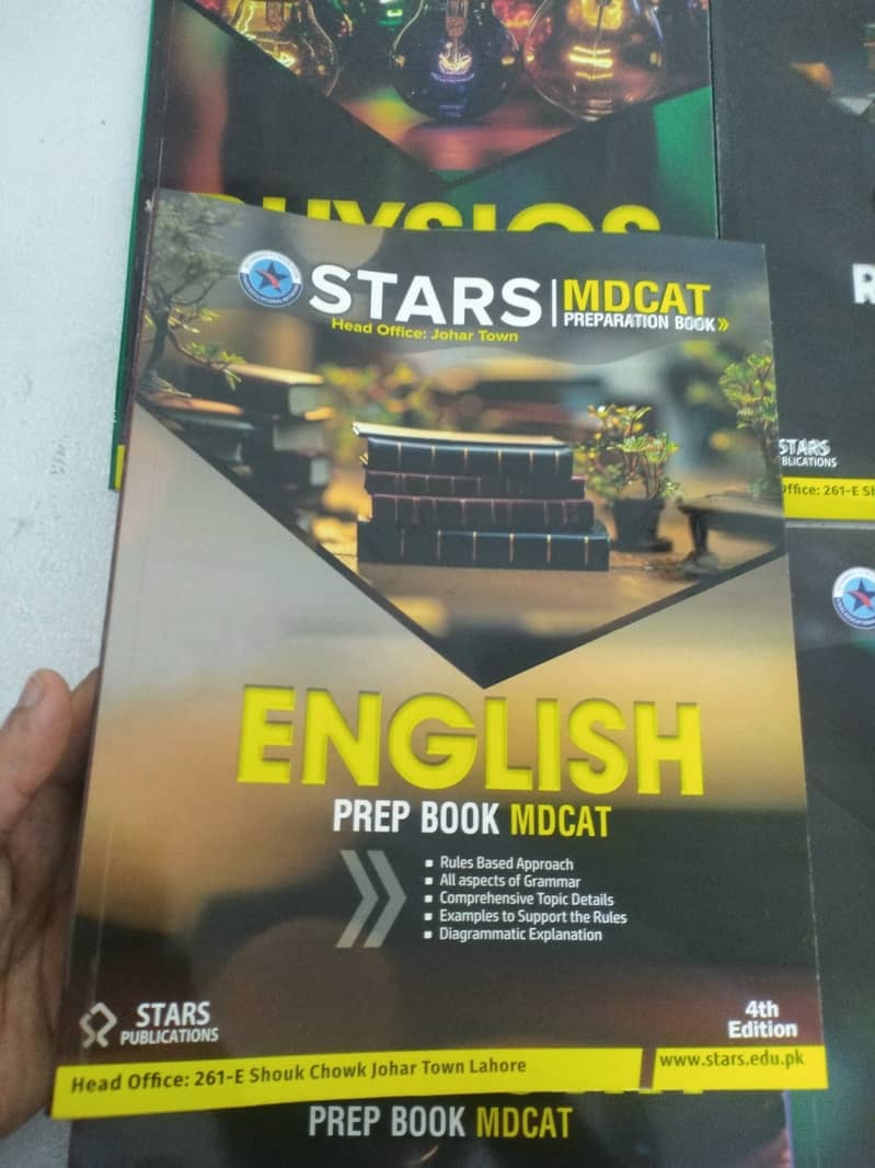 STARS 4 edition Mdcat books complete set UNUSED 4