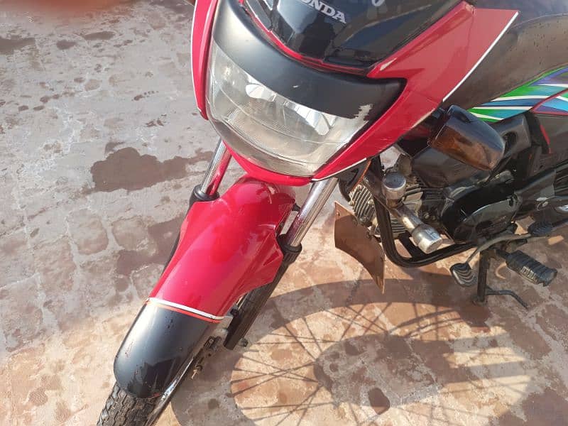 Honda proider 100cc red color 4