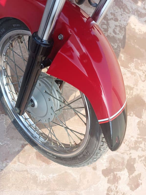 Honda proider 100cc red color 8