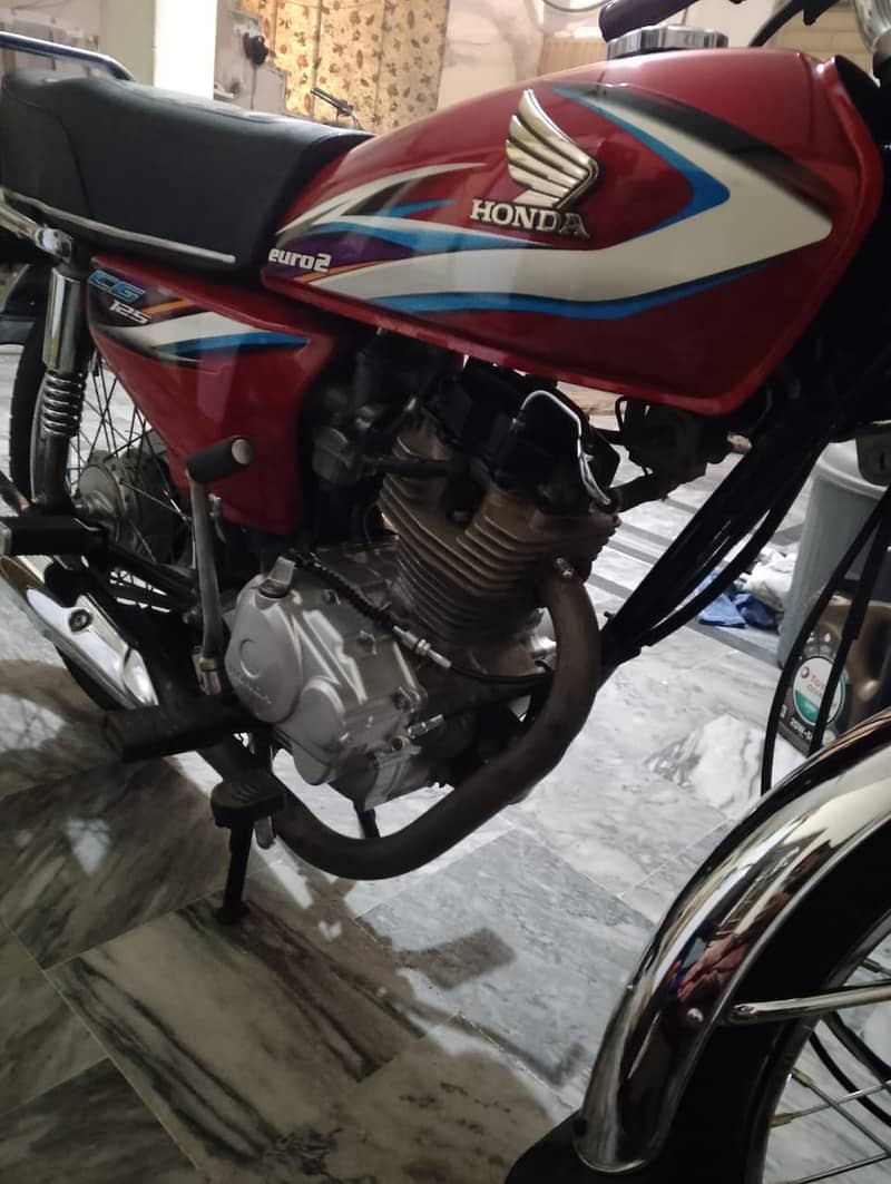 Honda CG 125 Urgent For Sale | Honda In Bikes | Total Geniune 4