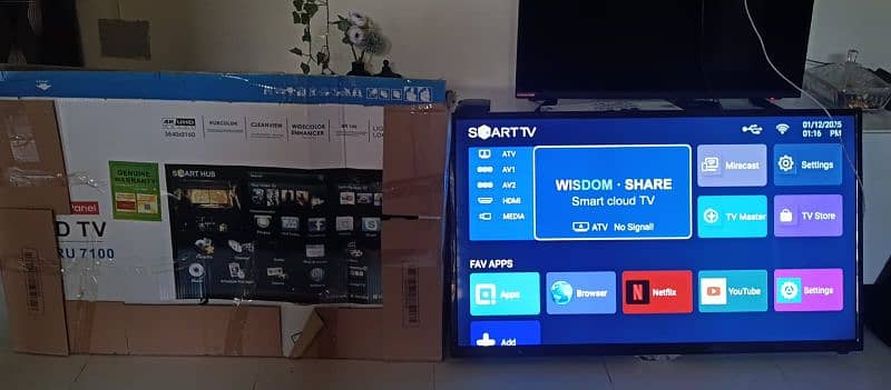 Sony 46 inch UHD Smart TV 1