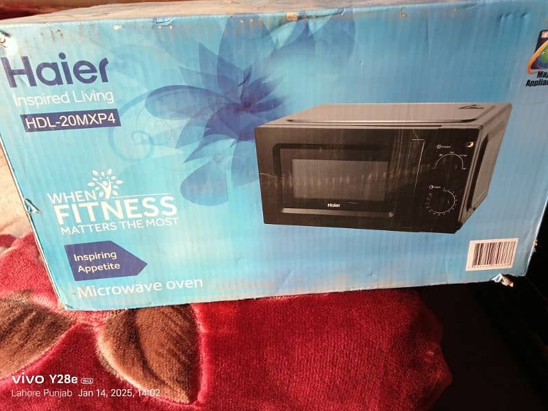 Haier microwave oven box pack 0