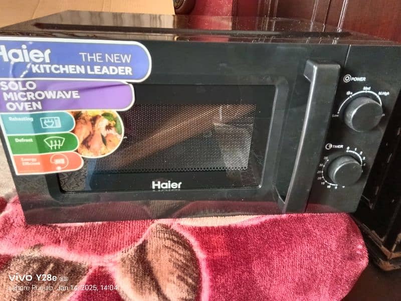 Haier microwave oven box pack 4