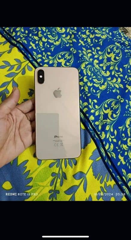 iphone xs max gold 5