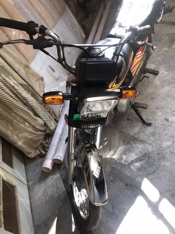 CD 70  2020 Model  For sale in Narowal - 03054533750 1