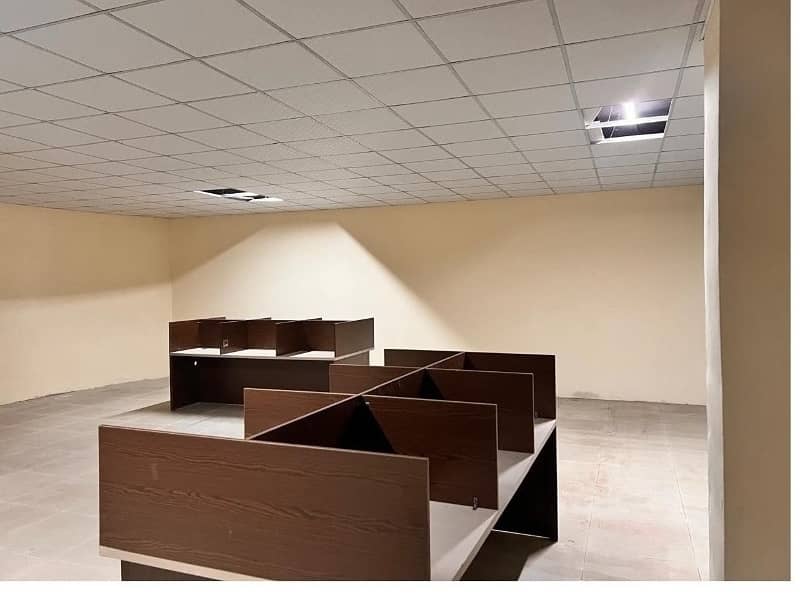 Area 1200 square Feet Brand New Corporation Office Available For Rent in Main Boulevard Road Gulberg 3 Lahore 0