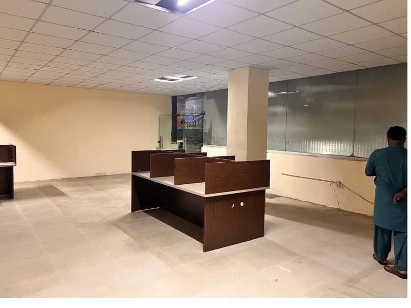 Area 1200 square Feet Brand New Corporation Office Available For Rent in Main Boulevard Road Gulberg 3 Lahore 8