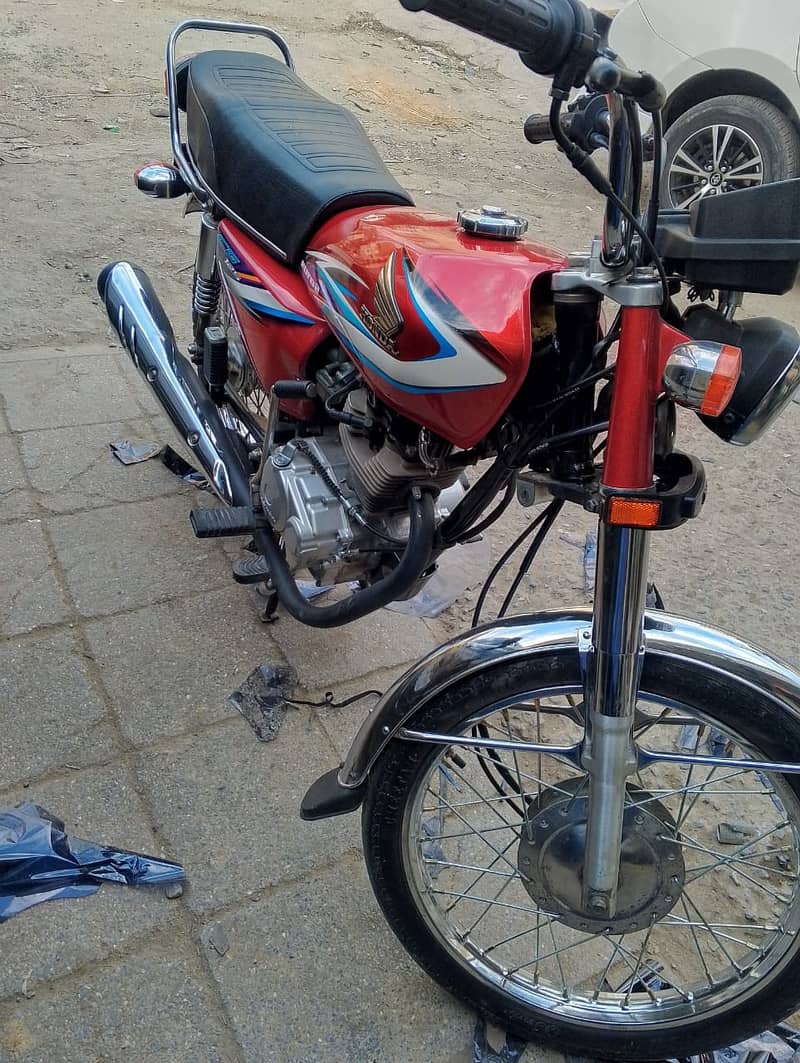 Honda CG 125 Urgent For Sale | Honda In Bikes | Total Geniune 9