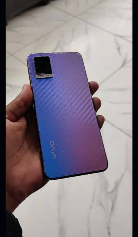 Vivo v20 8/128 10/10 condition with box and charger 3