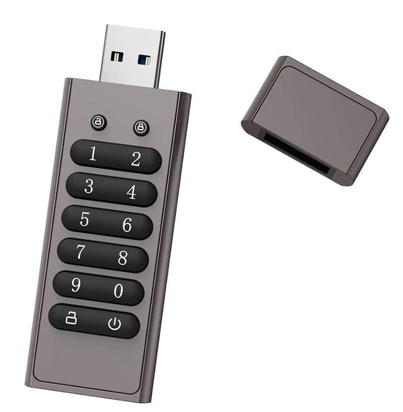 ENCRYPTED USB FLASH DRIVE SECURE FLASH DRIVE 512-bit 0