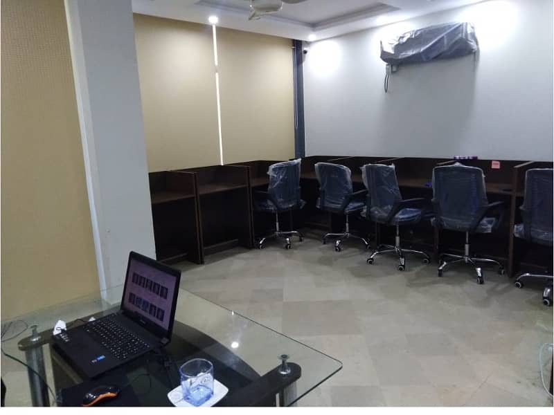 Area 2000 Square Commercial Corporate Office Available For Rent In Maulana Shaukat Ali Road Faisal Town Lahore 4