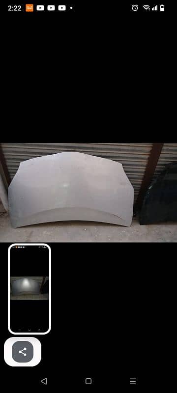 Bonnet for Toyota Prius 0