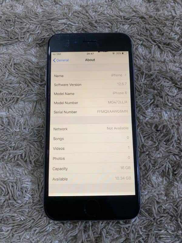 iphone 6 16 Gb non PTA Good condition & betry timing for sale 4