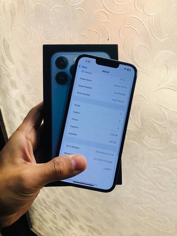 iphone 13 pro 256gb Factory unlock with box urgently sale 6