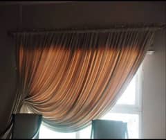 Pairs of Curtains with Sheers Blind (Price Is Negotiable)