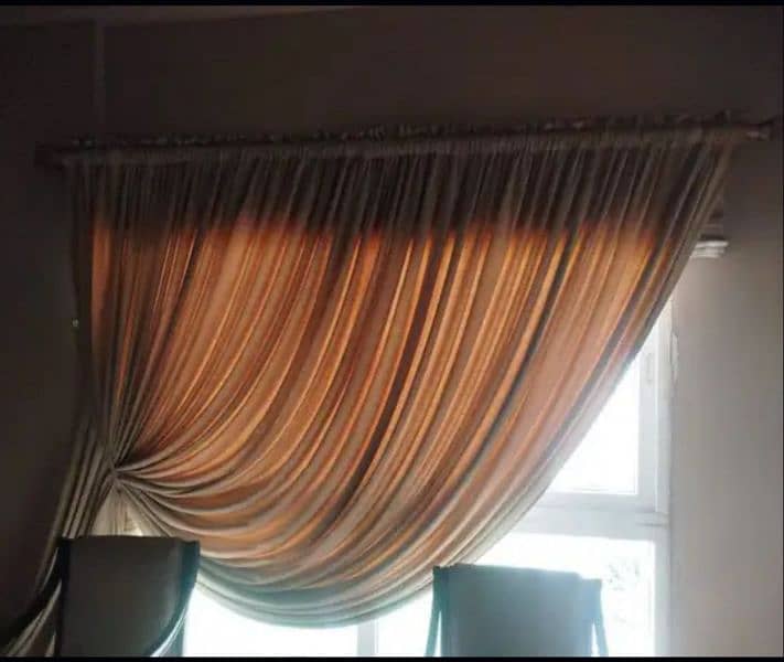 Pairs of Curtains with Sheers Blind (Price Is Negotiable) 0