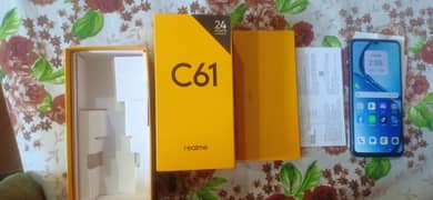 realme c61 All accessory complete box  6+6,128