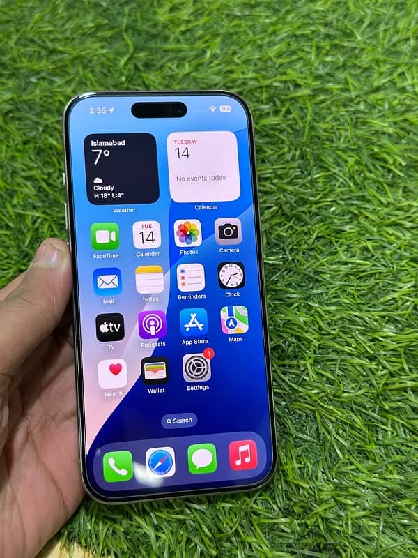 IPhone 15 pro 128 Gb PTA Approved 6