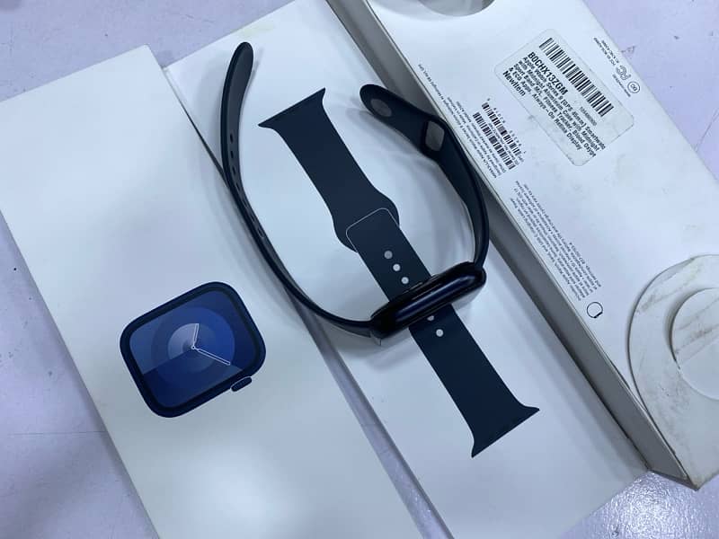 apple watch series 9 complete box midnight 4