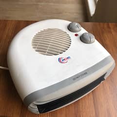 Portable electric fan heater