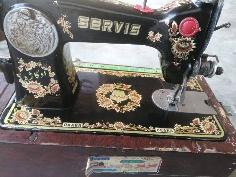 Japani Sewing machine. Machine with cover. All okay. 4