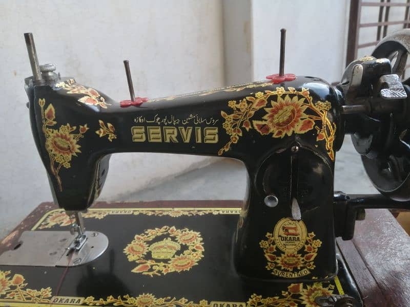 Japani Sewing machine. Machine with cover. All okay. 6