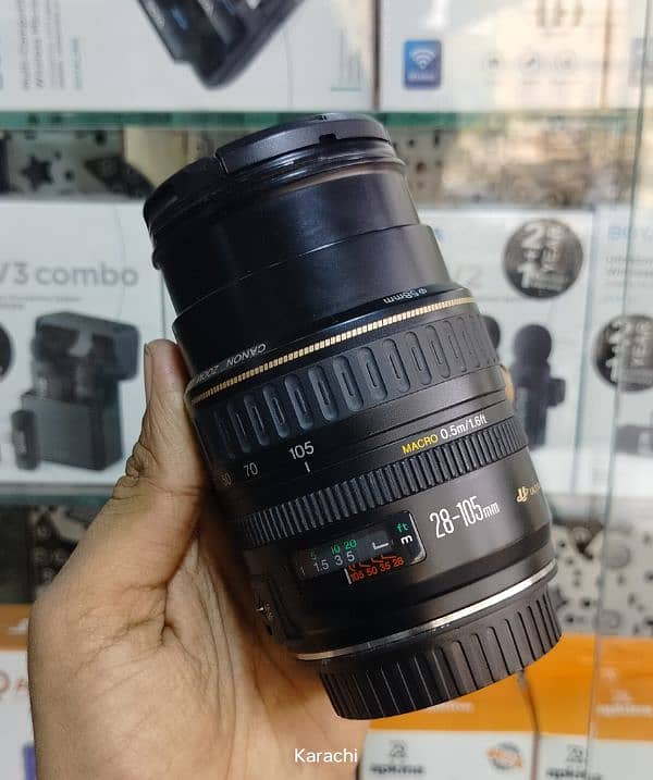 Canon 28-105mm F/3.5-4.5 | ultrasonic Lens 0