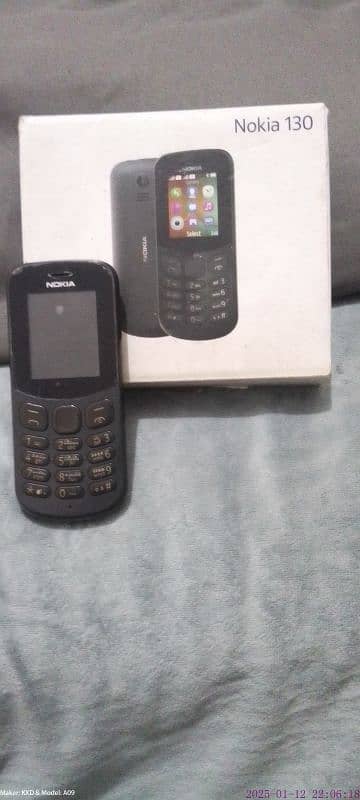 Nokia 130 original with box Approved 1