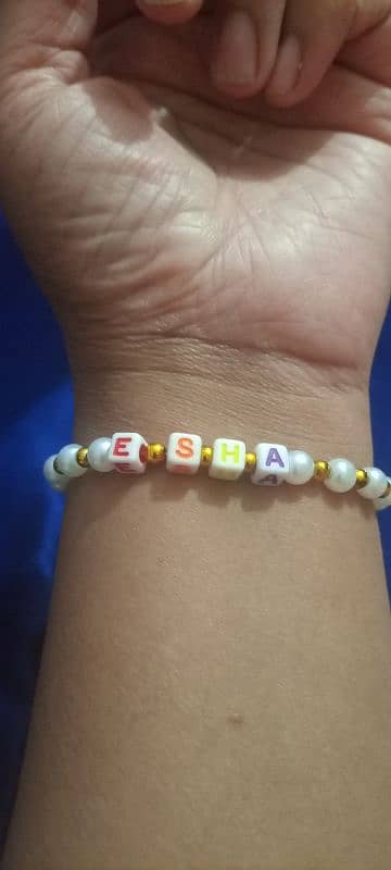 Name bracelet 2