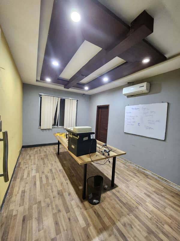 1 Kanal Fully Furnished Office For Rent In Gulberg 8