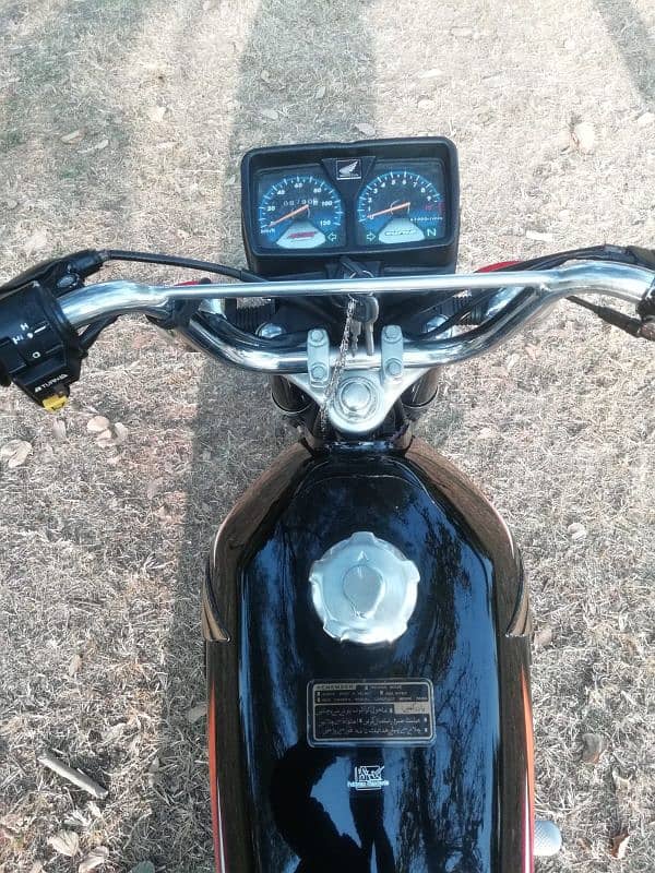 Honda 125cc 2022 all Punjab number 5