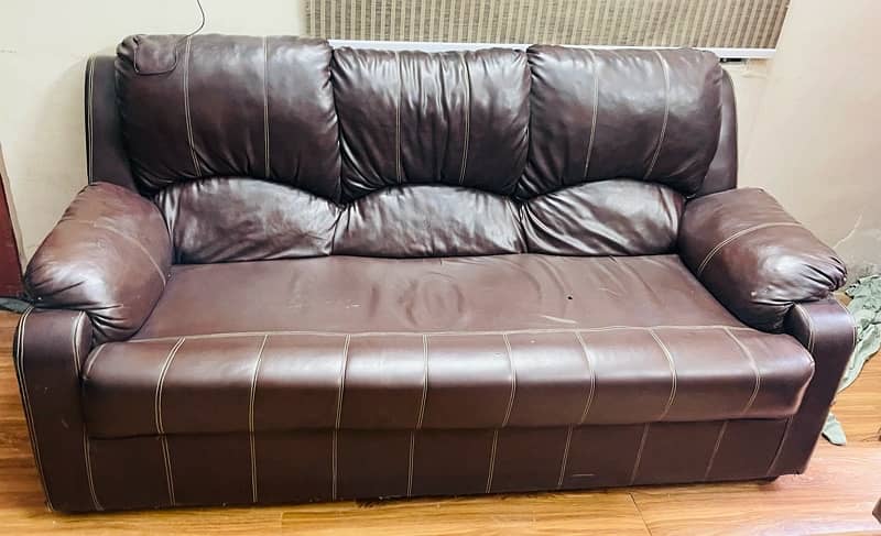 brown leather sofa 1