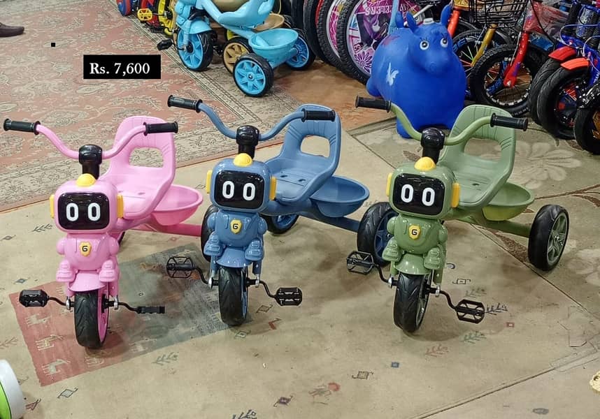 Kids Tricycles | 0337 0337 555 | 4 light and music | Pohish seat 17