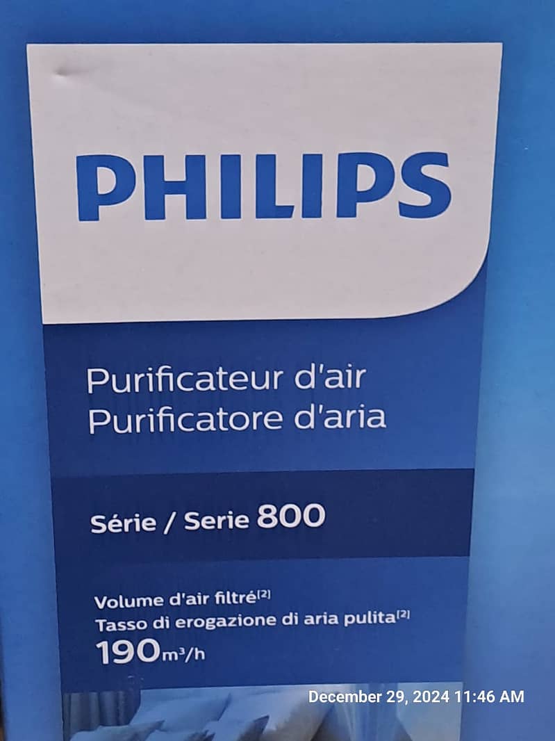 Philips Air Purifer only once used 0