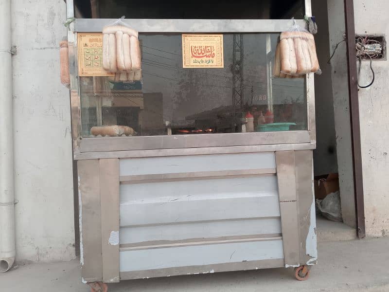 Burger Setup And hot plate For Sale urgentl 2