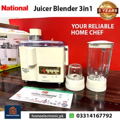 National Juicer Blender 3in1