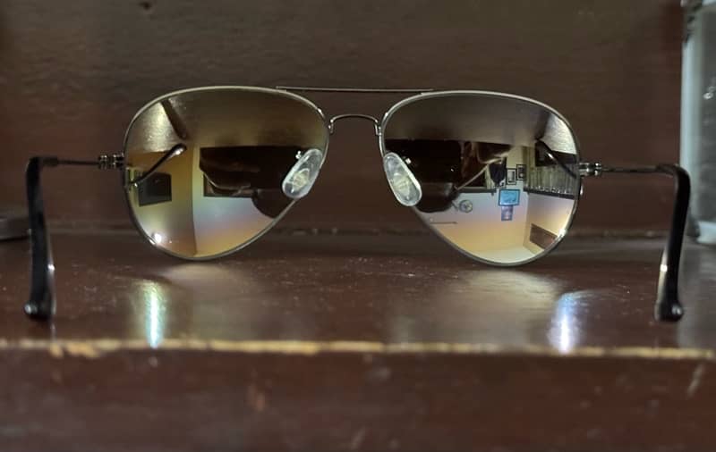 RAYBAN Aviator Diamond Glass Brown 4