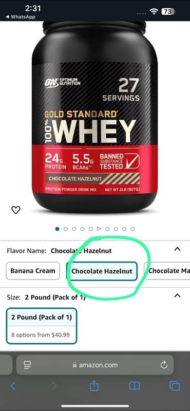 GOLD STANDARD WHEY PROTEIN 2