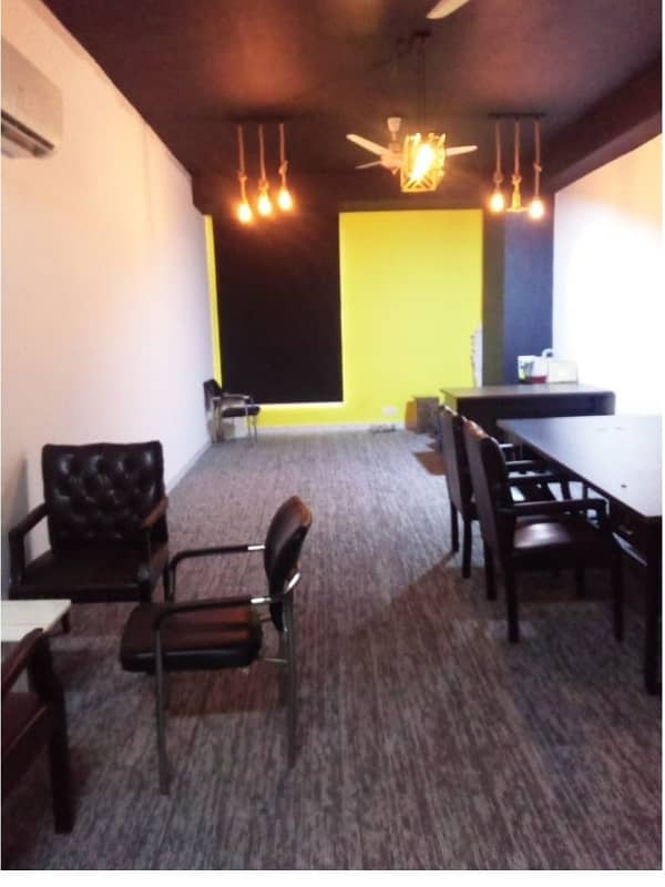 Area 560 square Feet Brand New Corporation Office Available For Rent in Gulberg 3 Lahore 4