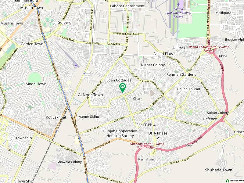 Plot Number Near 45 W. Excellently Located Corner Possession All Paid Plot Near Park, Schools, Restaurants, Banks, Petrol Station, Mosque, Hospital And Commercial Markets 0