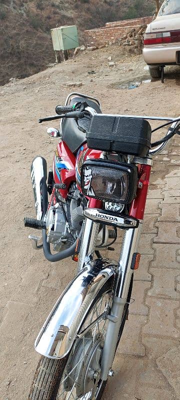 Honda 125 2024 model num ni laga hua 5