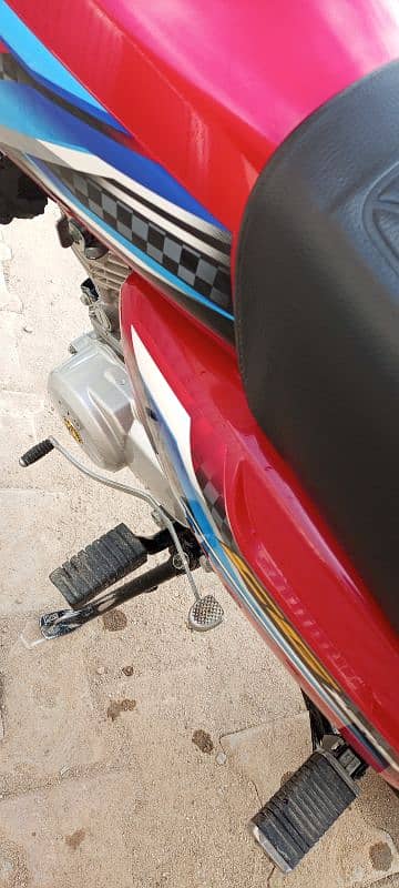 Honda 125 2024 model num ni laga hua 9